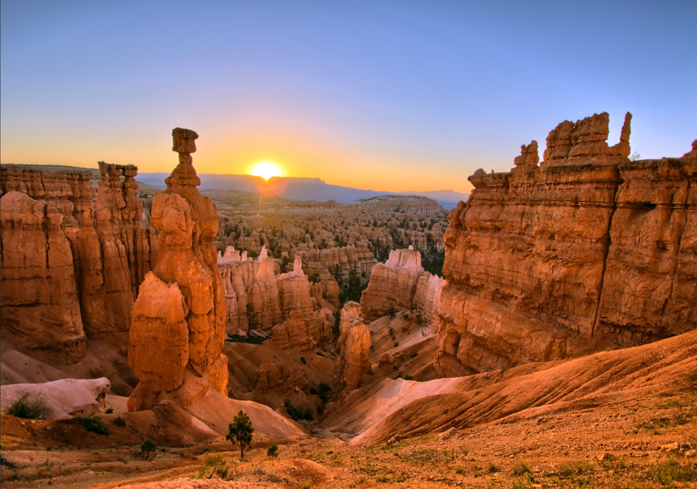 Bryce canyon Sunset
